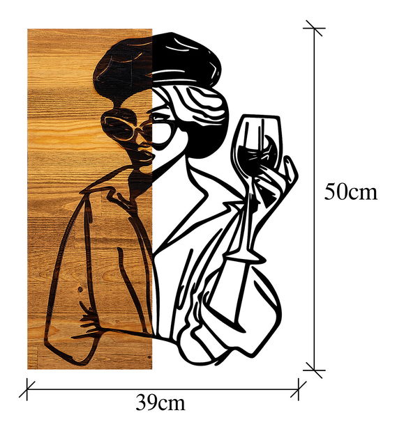 Nástěnná dekorace Bogong