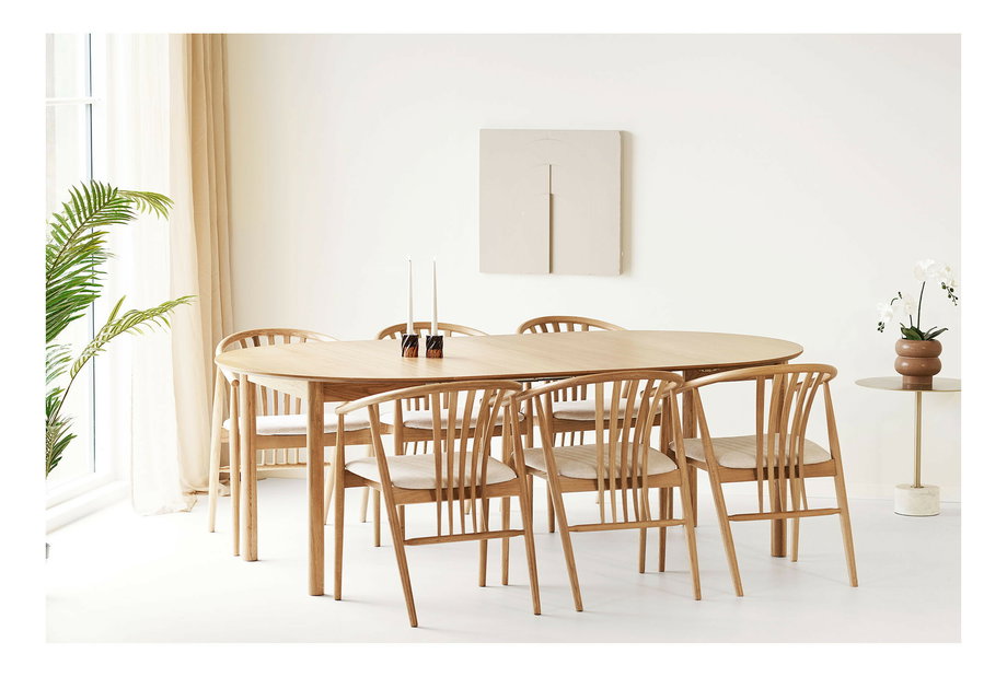 Jídelní set Btavoria (přírodní)