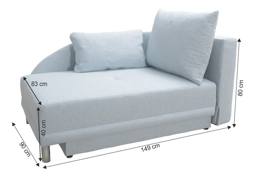 Lenoška Laren (světle modrá) (P)