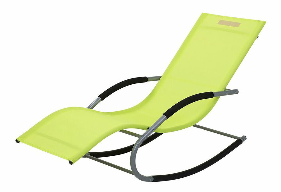 Zahradní lehátko Carro (limetková)