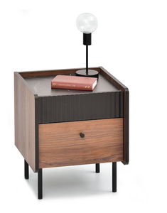 Noční stolek Protegidas P12 (černá)