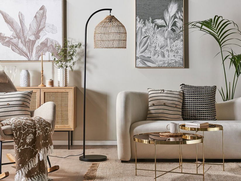 Stojanová lampa Blaine (přírodní)