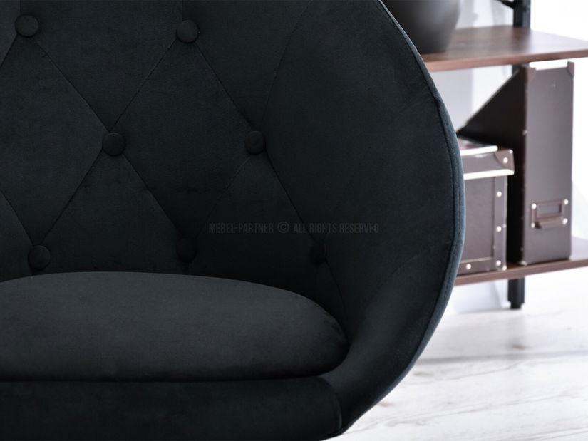 Křeslo Lush 4 (černá)