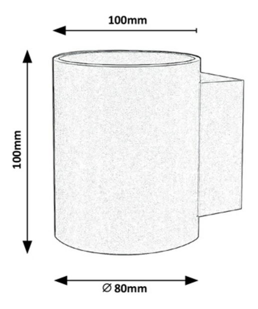 Nástěnné svítidlo Karmin 7022 (hliníková)