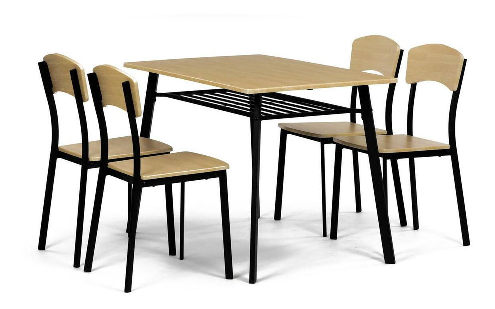 Jídelní set Aeroplano (dub divoký) (pro 4 osoby)