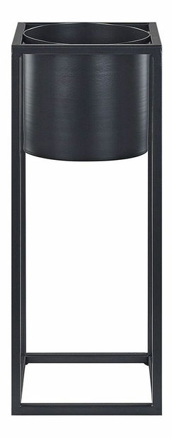 Stojanový květináč 40 cm Idrie (černá)