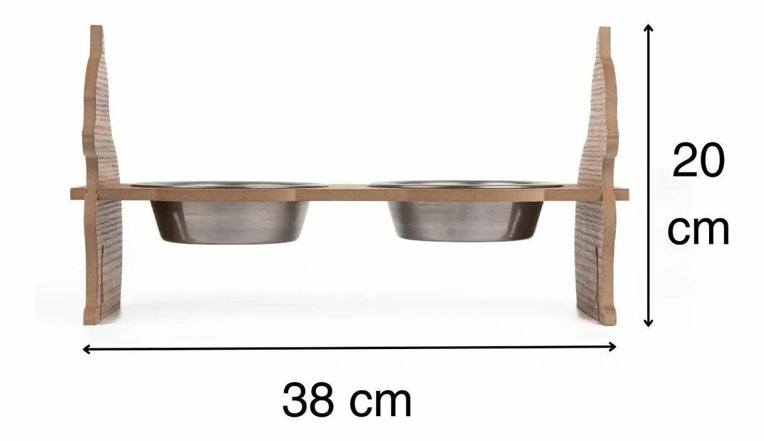 Sada misek pro domácí zvíře Apia 9 (přírodní)