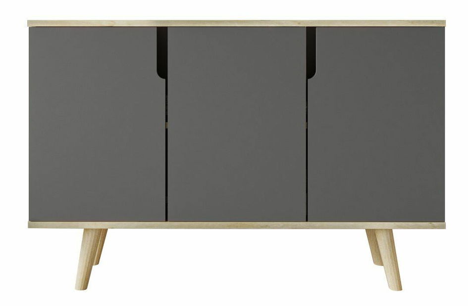 Obraz Hama 6 (dub safírový + bílá) 70 x 100 cm