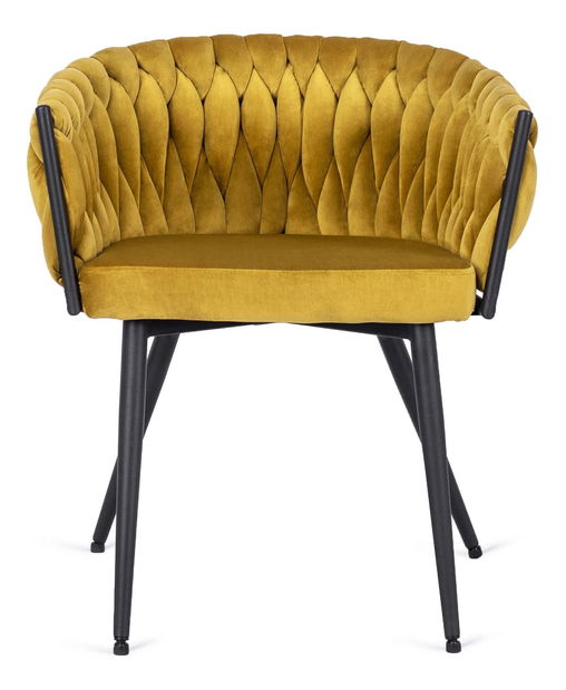 Jídelní židle Encuesta (hořčičná)