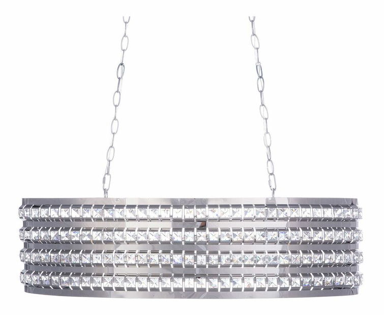 Závěsná lampa Cave (stříbrná)