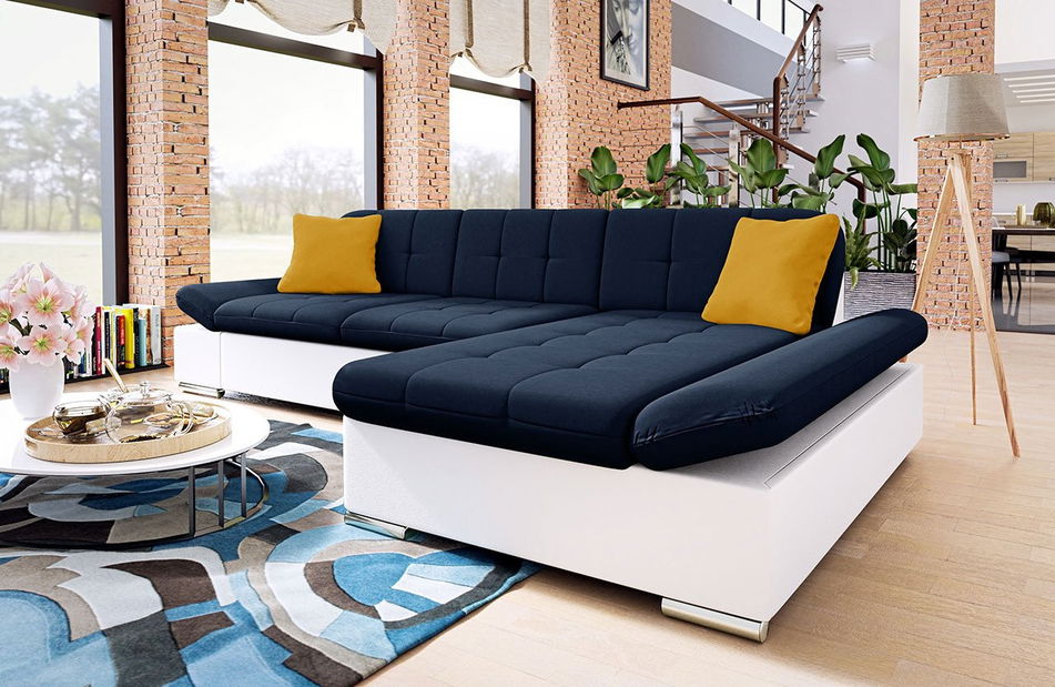 Rohová sedací souprava Makalu (grafit)