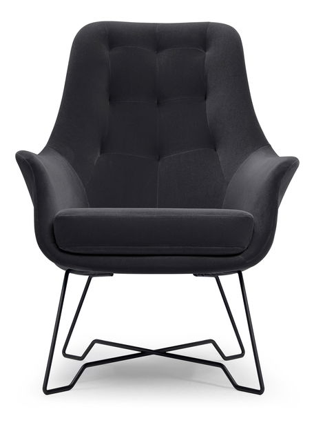 Křeslo Eliah (černá)