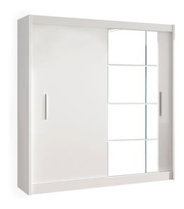 Šatní skříň Layla (bílá)