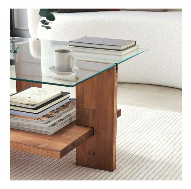 Konferenční stolek Putilo (dřevo)