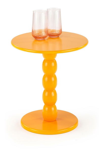 Příruční stolek Cyrillo (hořčicová)