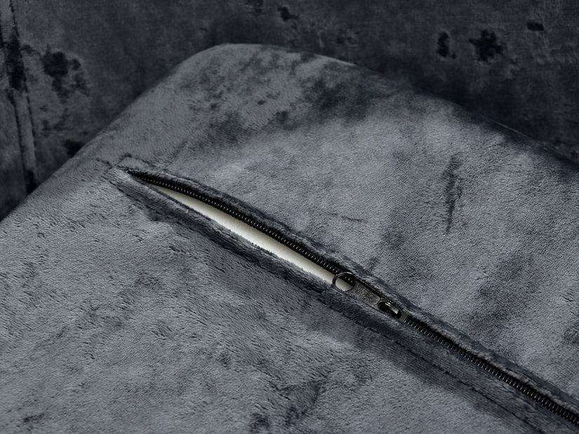 Jídelní židle Duplica (grafitová + zlatá)