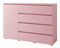 Komoda Cortez C 5 (růžová)