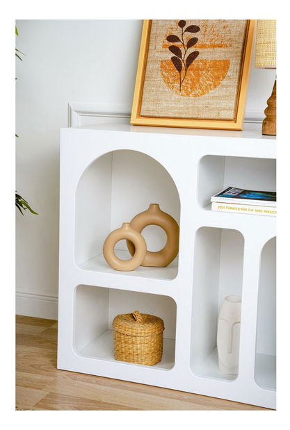 Regál Lesana (bílá)