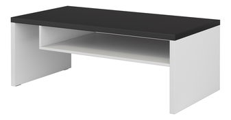 Konferenční stolek Crossroad W99 (černá + bílá)