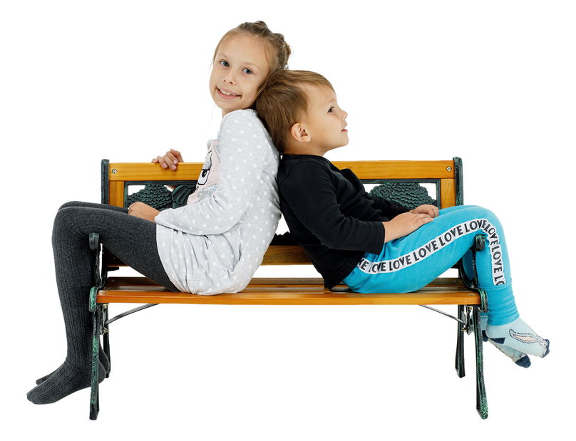 Dětská zahradní lavička Nattesa