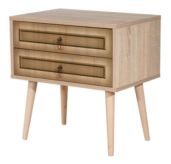 Noční stolek Sopatu 8 (dub sonoma)