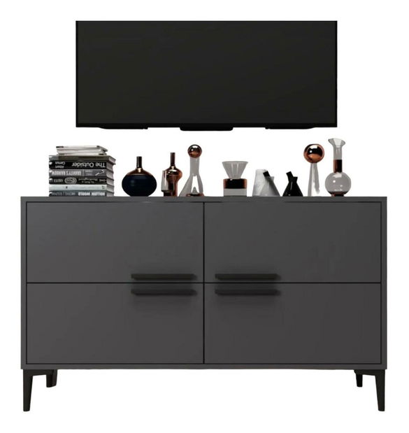 TV stolek/skříňka Kipobu (antracit)