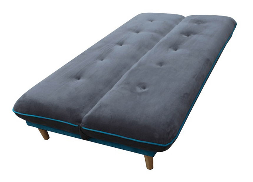 Pohovka Exie (šedá + modrá)