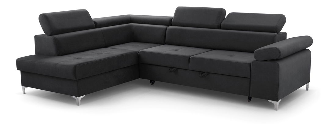 Rohová sedací souprava Madeira (grafit) (L)