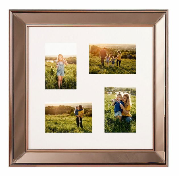 Rám na 4 fotografie Ďábela (měděná)