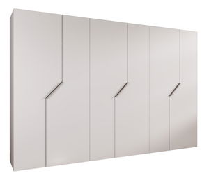 Šatní skříň Alaris 1 300 (bílá + kašmír)