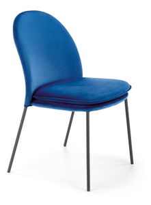 Jídelní židle Kemis (modrá + černá)