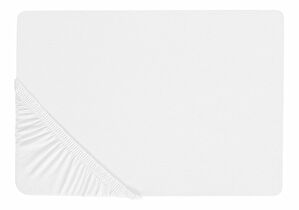 Plachta na postel 90 x 200 cm Januba (bílá)
