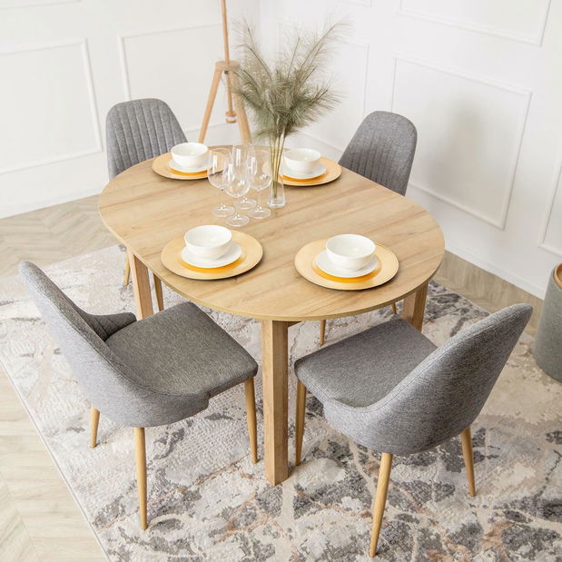 Jídelní židle Trasladal (šedá)