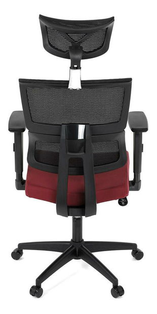 Kancelářské křeslo Kurosadas (bordó + černá)