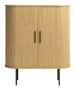 Skříňka Gatto G2 (dub + černá)