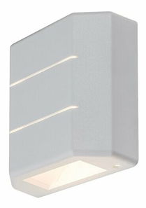 Venkovní nástěnné LED svítidlo Lippa (bílá)