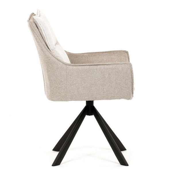 Jídelní židle Defiende (krémová)