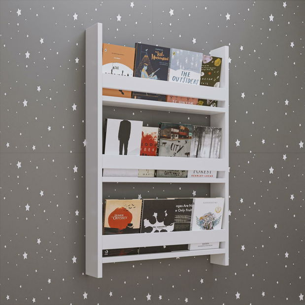 Dětská nástěnná police Arterka 1 (bílá)