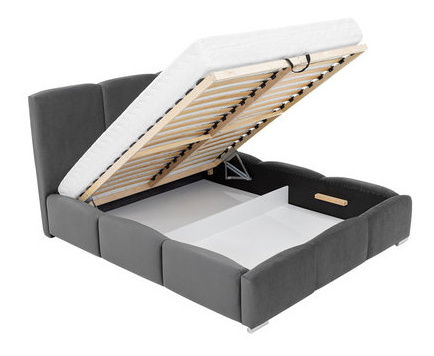 Manželská postel 160cm Armisticio (khaki)