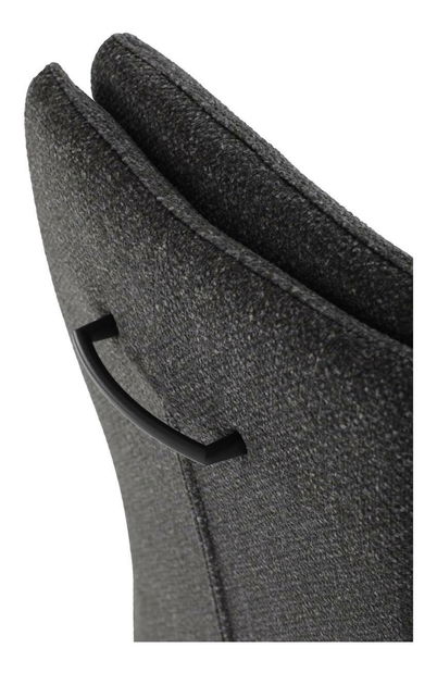 Jídelní židle Detener (tmavě šedá)