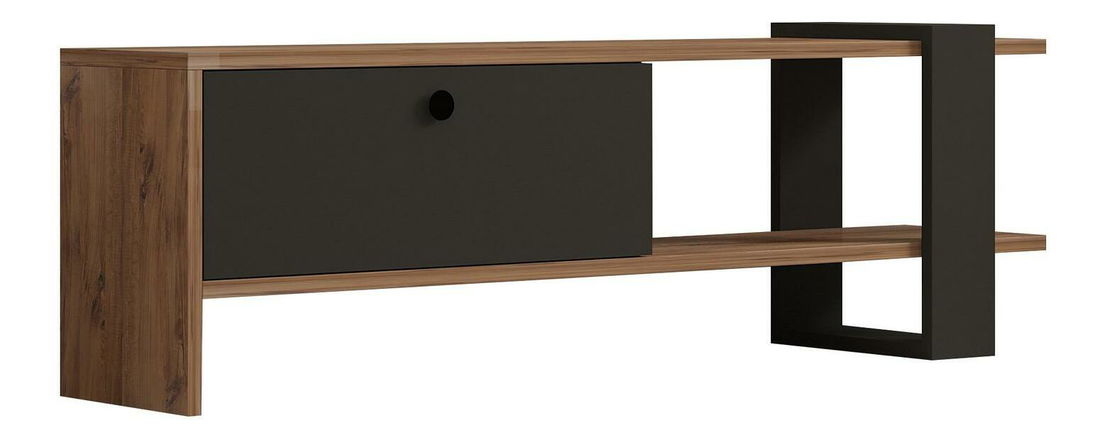TV stolek/skříňka Dutudo (dub + antracit)