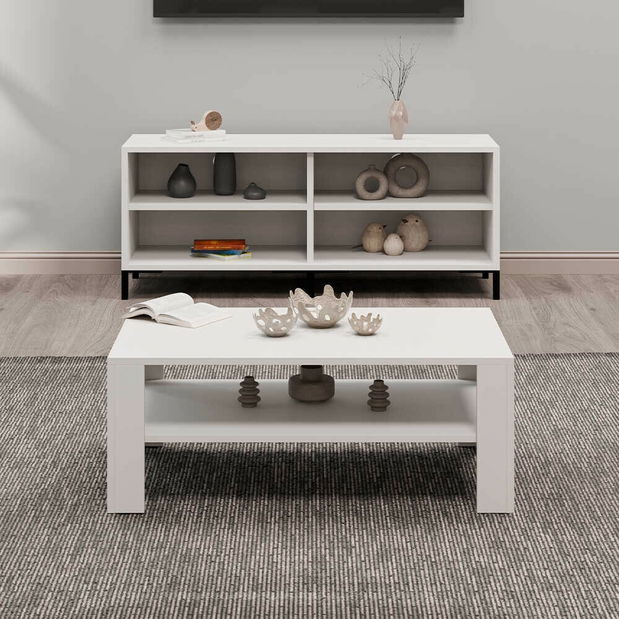 Konferenční stolek Sizyf (bílá)