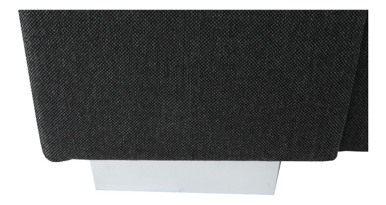 Rohová sedací souprava Cirdi (tmavě šedá) (P)