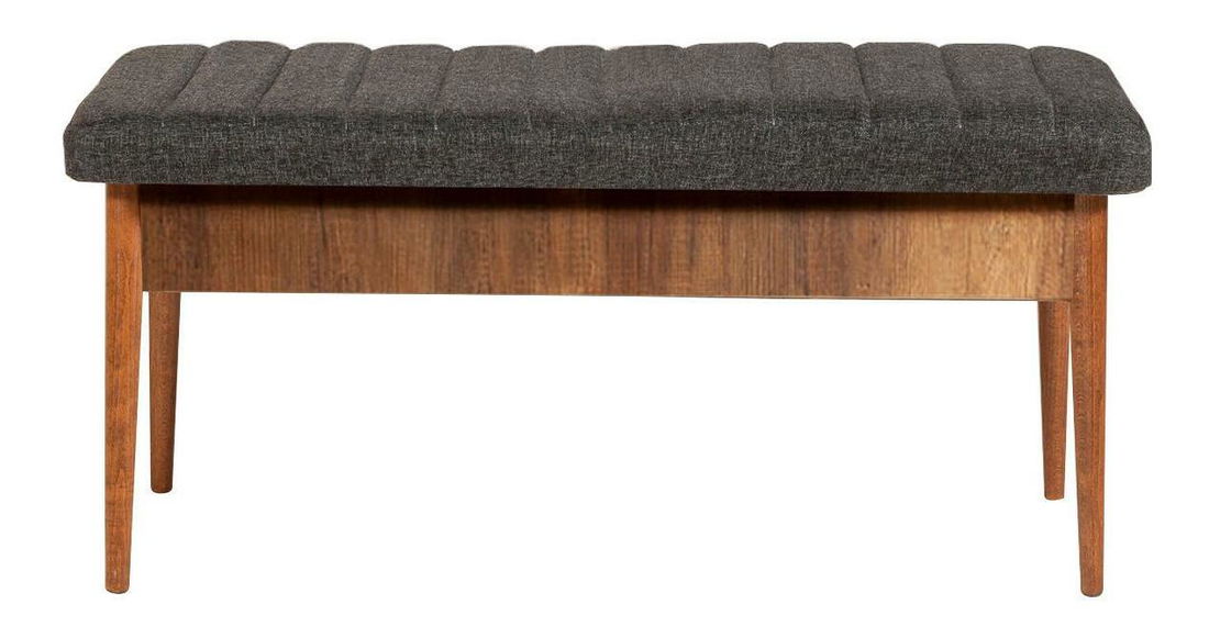 Lavice Vlasta 5 (ořech + antracit) (s úl. prostorem)