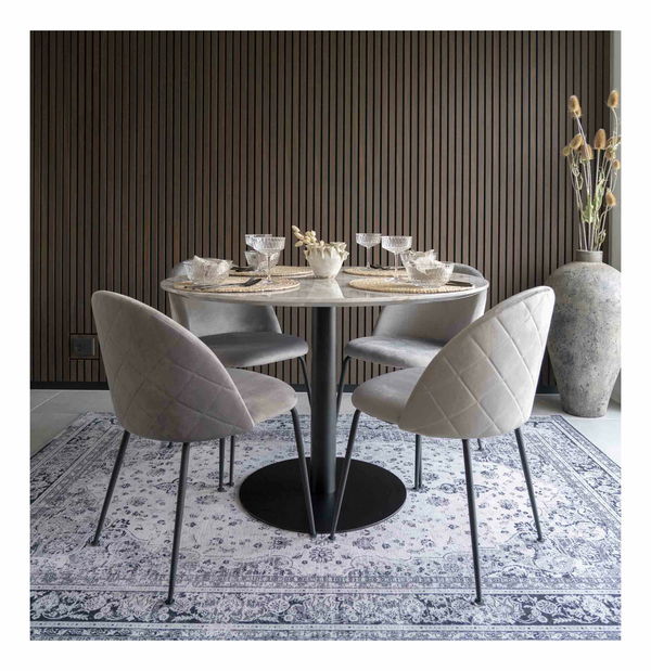 Jídelní stůl Bvaria 2 (bílá + černá)