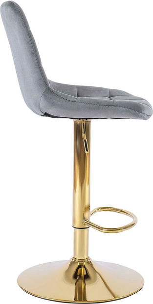 Barová židle Aportaban 1 (šedá)