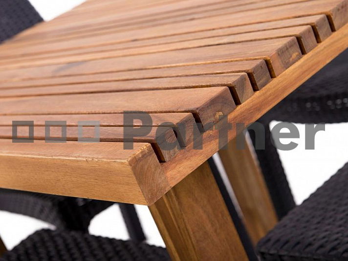 Zahradní sestava Leeds III. 1+2 (antracit) (um. ratan)