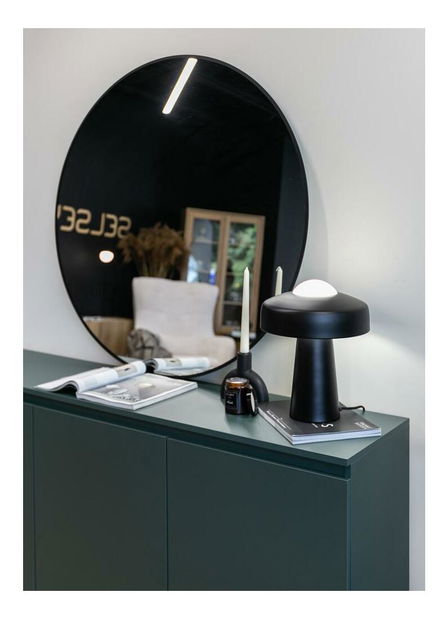 Skříňka Bennasi B3 (malachit + černá)