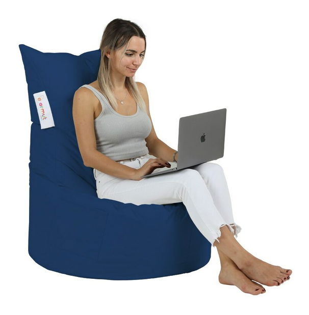 Sedací pytel Beemin (námořnická modrá)