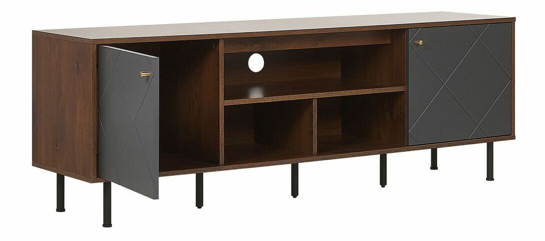 TV stolek/skříňka Patuto (šedá)